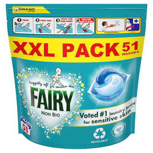 Fairy Non Bio Pods 51 Washes