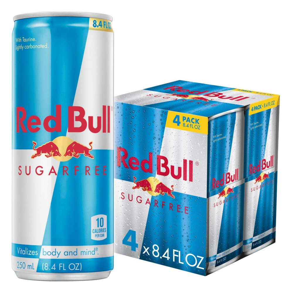 Red Bull Sugarfree 4Pk