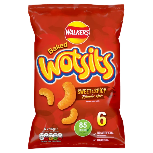 Wotsits Flamin Hot 6Pk