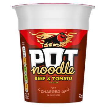 Pot Noodle Beef & Tomato