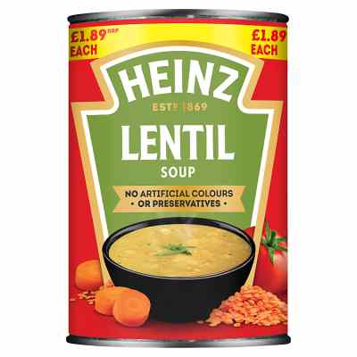 Heinz Lentil Soup Pm 1.89 400G