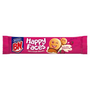 Mcvities Bn Happy Faces Jam & Cream Pm1.25