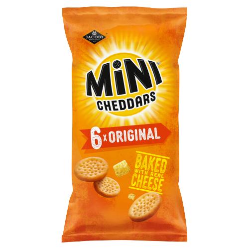 Jacobs Mini Cheddars Original 6Pk