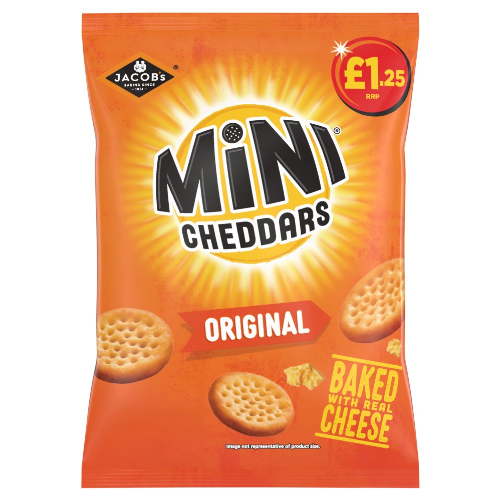 Jacobs Mini Cheddars Original Pm 1.25