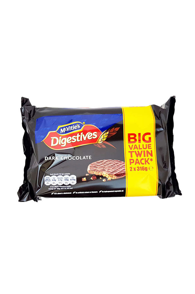 Mcvities Milk Chocolate Twin Pack