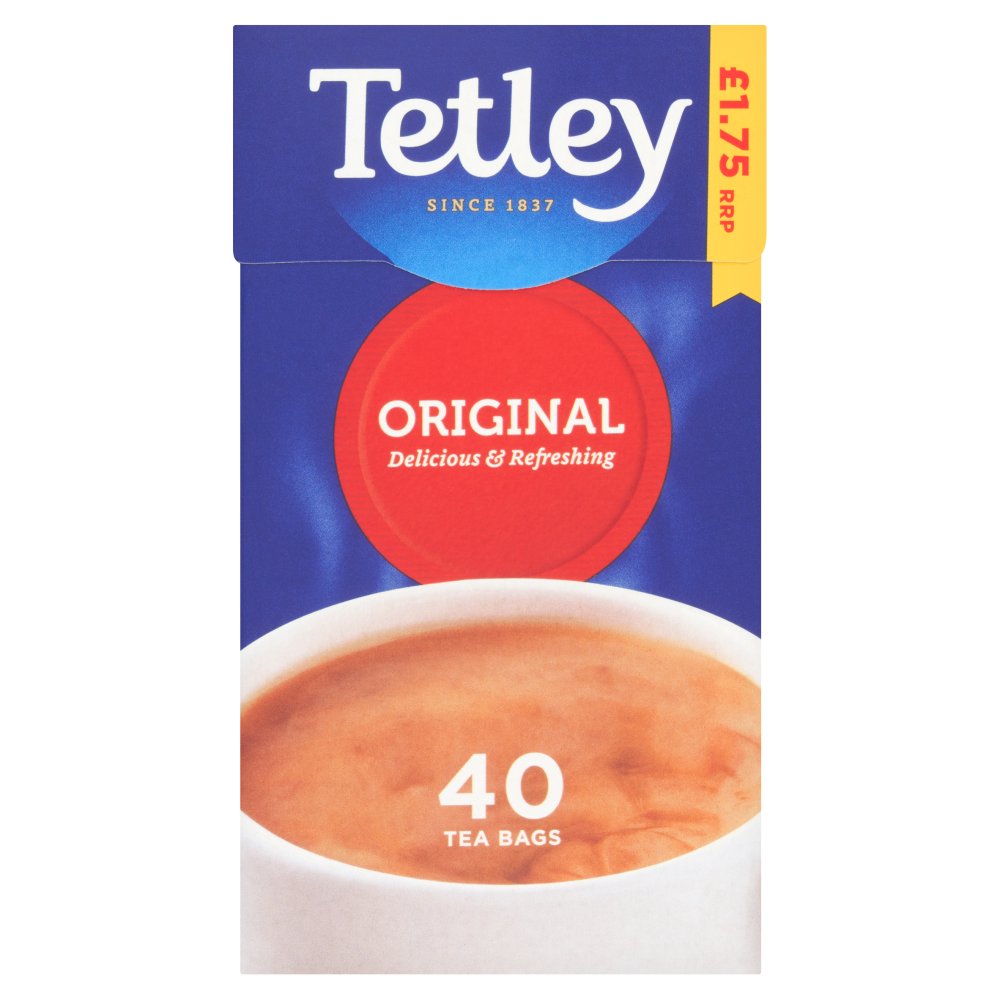 Tetley Tea Bags Pm 1.75 40S