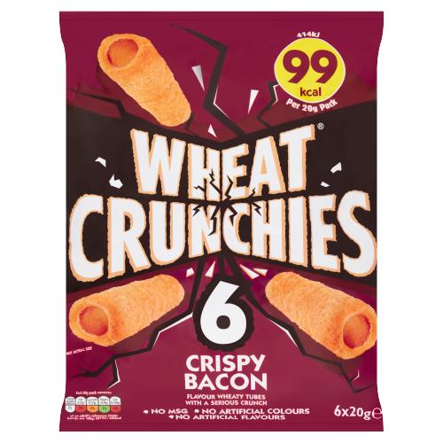 Wheat Crunchies Bacon 6Pk
