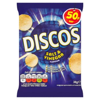 Discos Salt & Vinegar 50P 30G