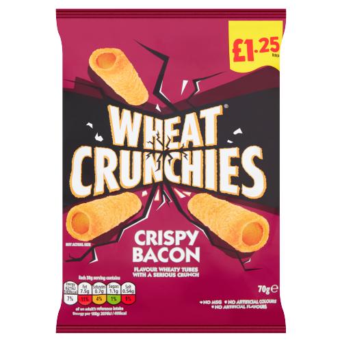 Wheat Crunchies Bacon £1.25 70G