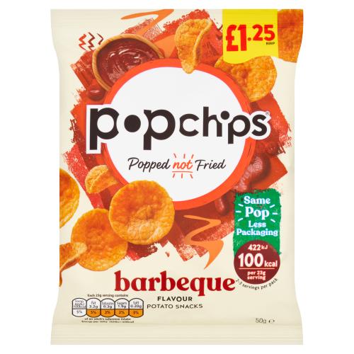 Popchips Bbq £1.25 Pmp