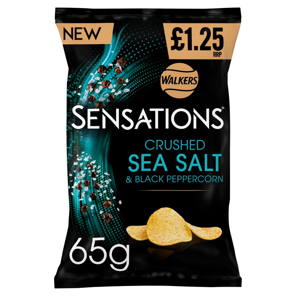 Sensations Sea Salt & Black Pepper Pm1.25 65G