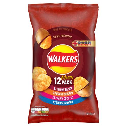 Walkers Meaty Variety 12Pk