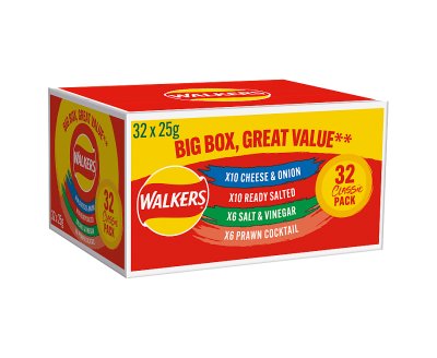 Walkers Variety 32Pk Box