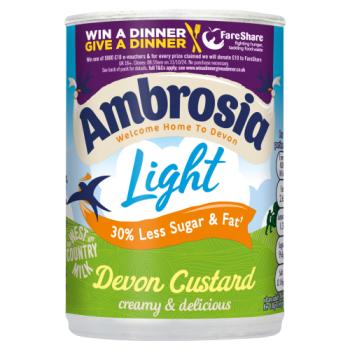 Ambrosia Light Custard - Less Fat & Sugar