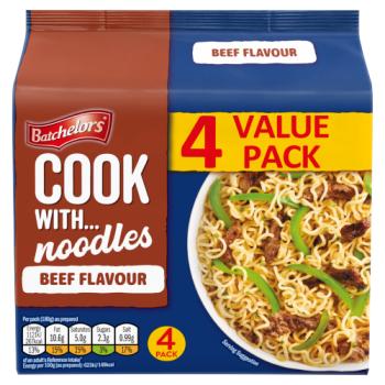 Batchelors Beef Cook With Noodles 4PK