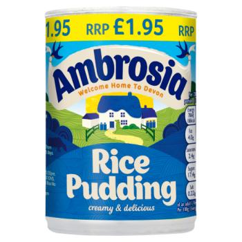Ambrosia Rice Pudding Pm 1.95