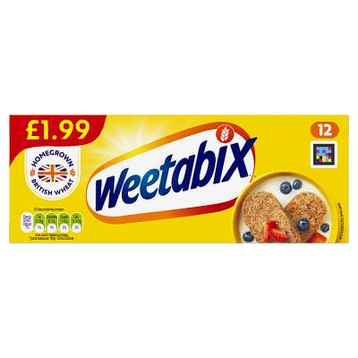Weetabix 12 Biscuits Pm 1.99