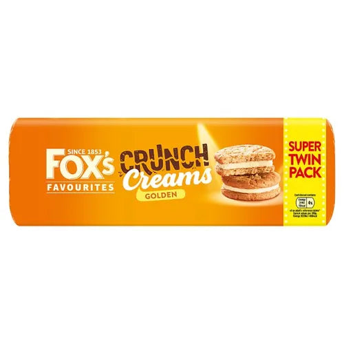 Foxs Golden Crunch Cream Twin Pack