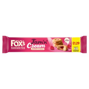 Foxs Jam & Cream Pm 1.29