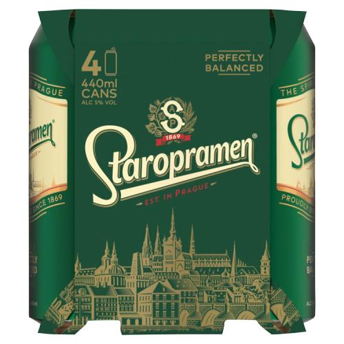 Staropramen 4 Pack 5%