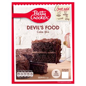 Betty Crocker Devils Food Cake Mix