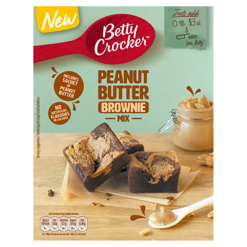 Betty Crocker Peanut Butter Br0Wnie Mix