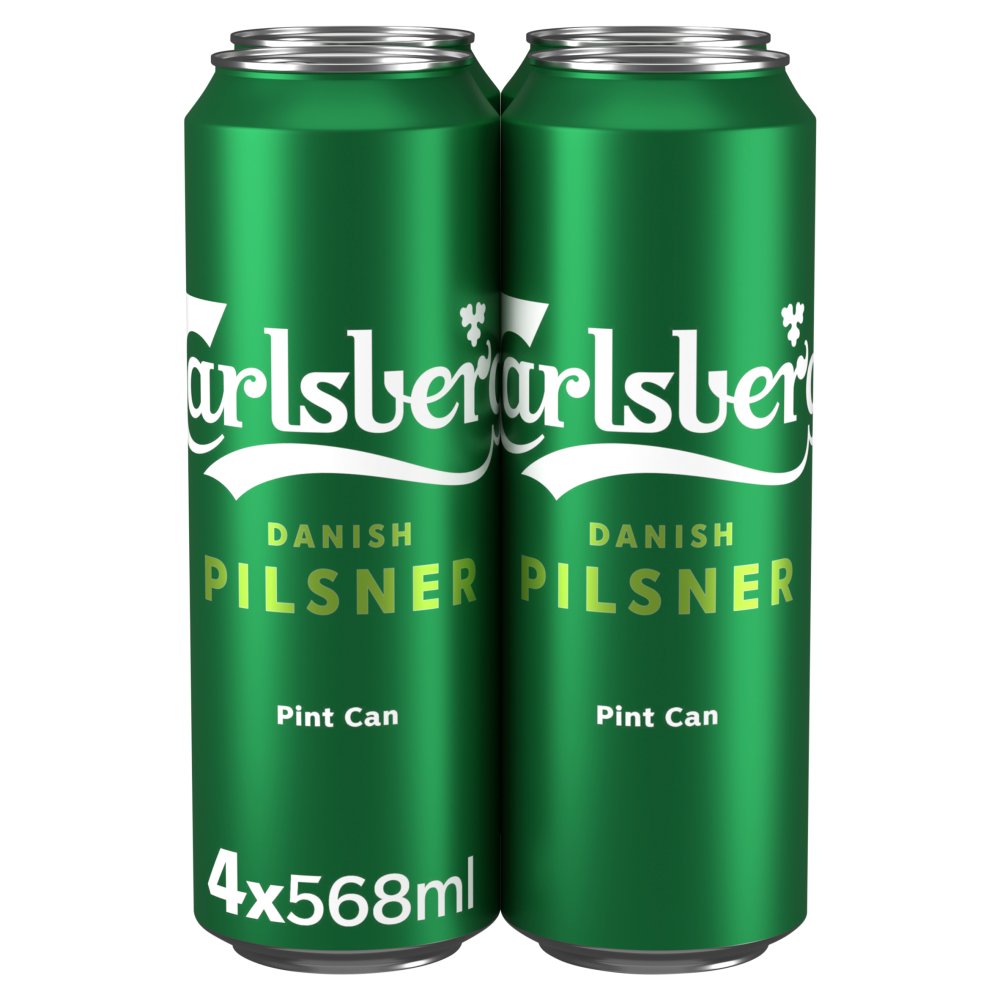 Carlsberg Danish Pilsner 4 Pack 3.4%