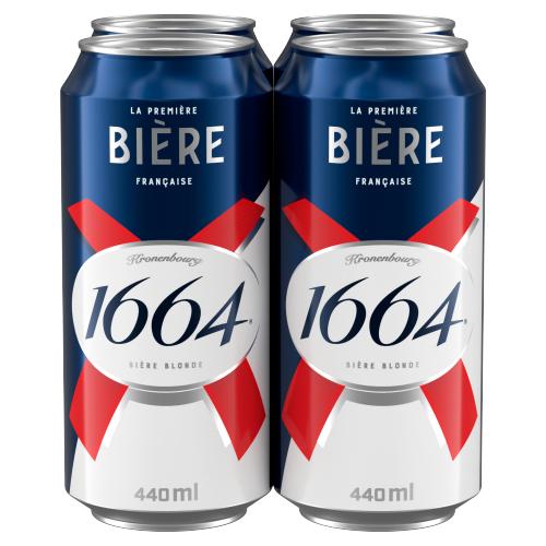 1664 Biere (Kronenbourg) 4.6%