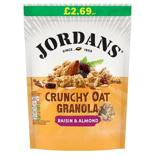 Jordans Raisin & Almond Granola Pmp 2.69