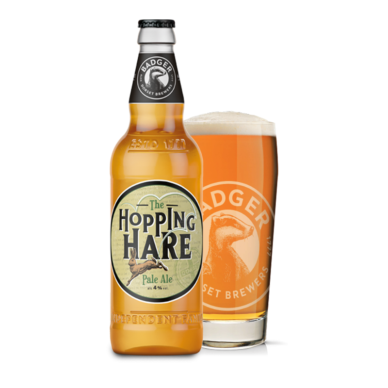 Badger Hopping Hare 4% 500Ml