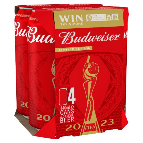 Budweiser 4 Pack