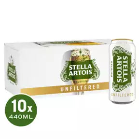 Stella Artois Unfiltered 10Pk - 5%