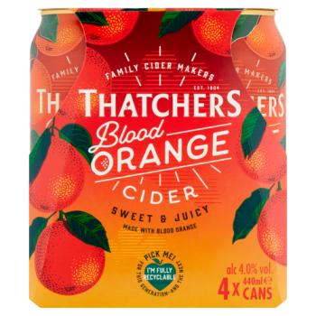 Thatchers Blood Orange 4 Pack