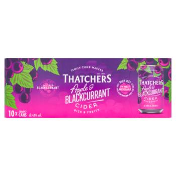Thatchers Apple & Blackcurrent 10Pk - 4%