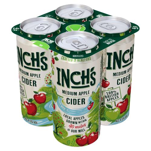 Inchs Medium Apple Cider 4 Pack
