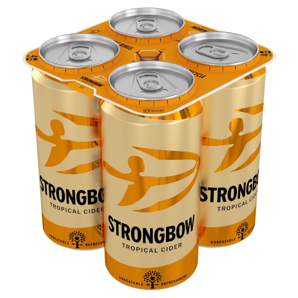 Strongbow Tropical 4Pk - 4%