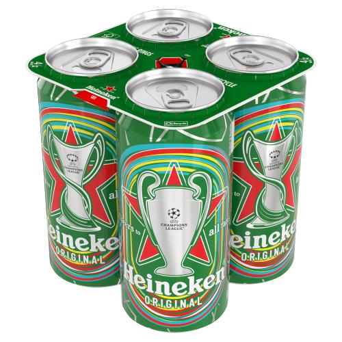 Heineken 4 Pack 5%