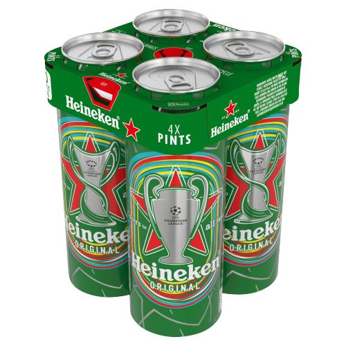 Heineken 4 Pack 5%
