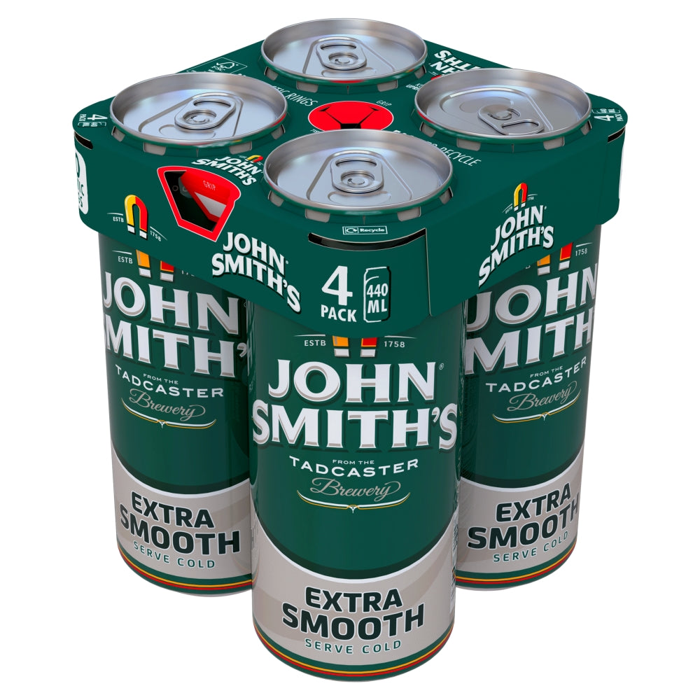John Smiths Extra Smooth 4Pk - 3.4%
