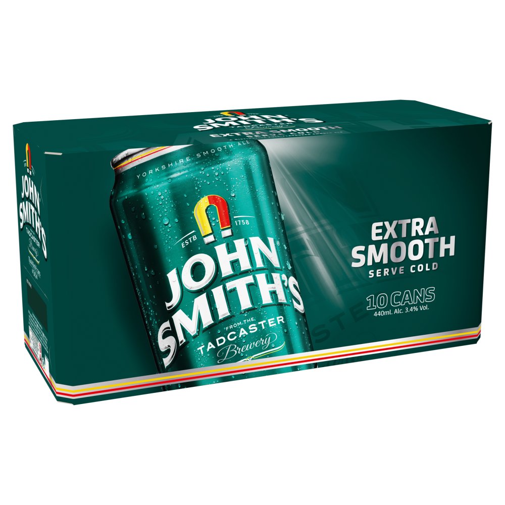 John Smiths Extra Smooth 10Pk - 3.4%