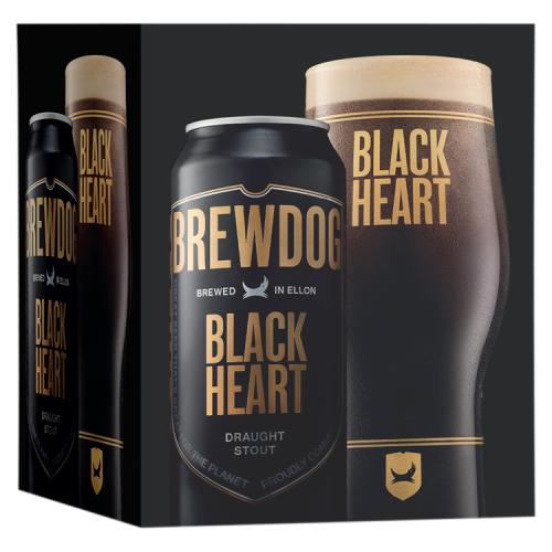 Brewdog Black Heart Stout 4X440Ml - 4.1%