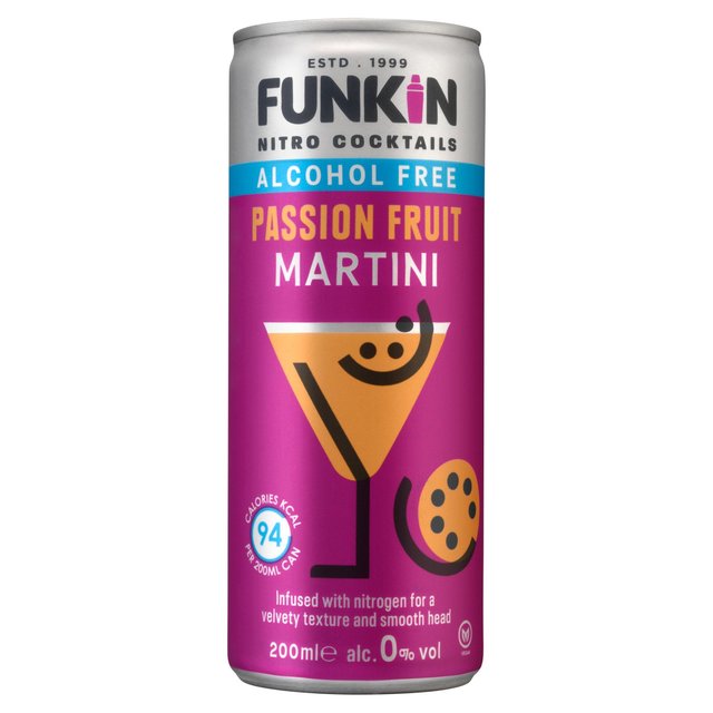 Funkin Cocktails Alcohol Free Passion Fruit Martini Pm1.80 Ps