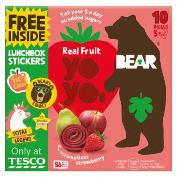 Bear Yoyos Strawberry 5Pk