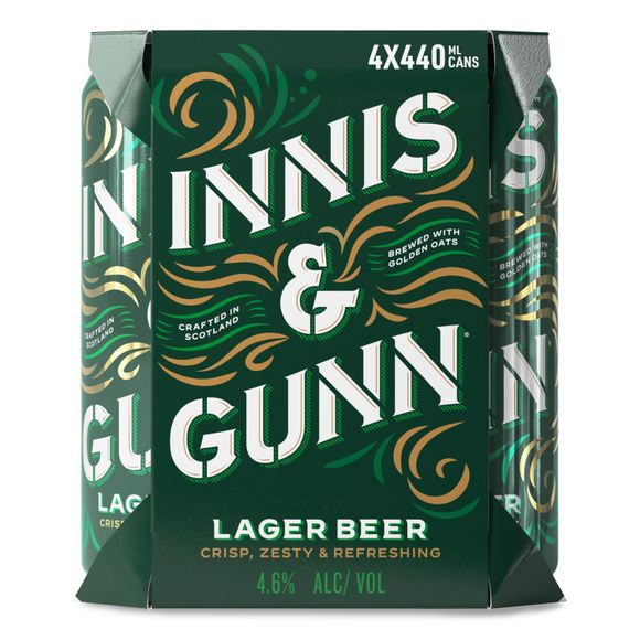 Innis & Gunn Lager 4 Pack 4.6%