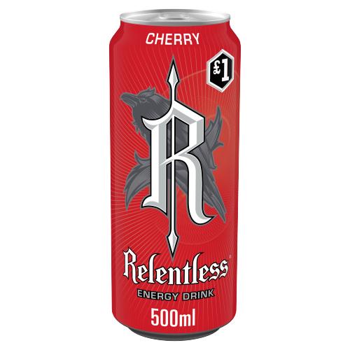 Relentless Cherry 500Ml Pmp 1