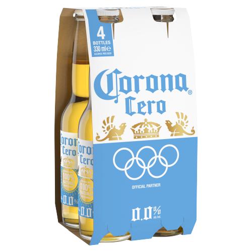 Corona Cero 4 Pack 0%