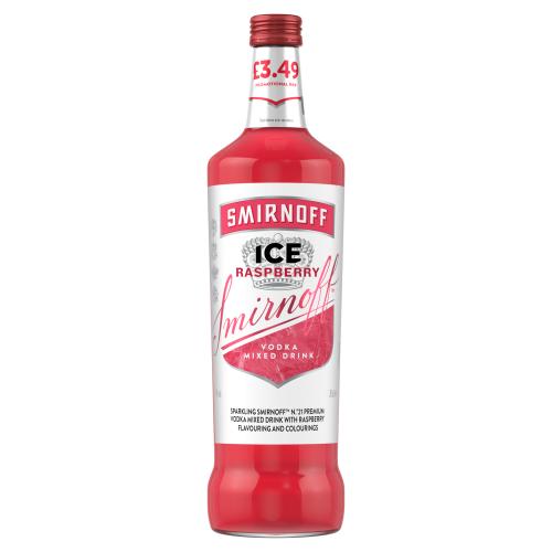 Smirnoff Ice Raspberry Pm 3.49