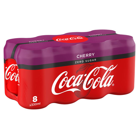Coca Cola Zero Cherry 8Pk