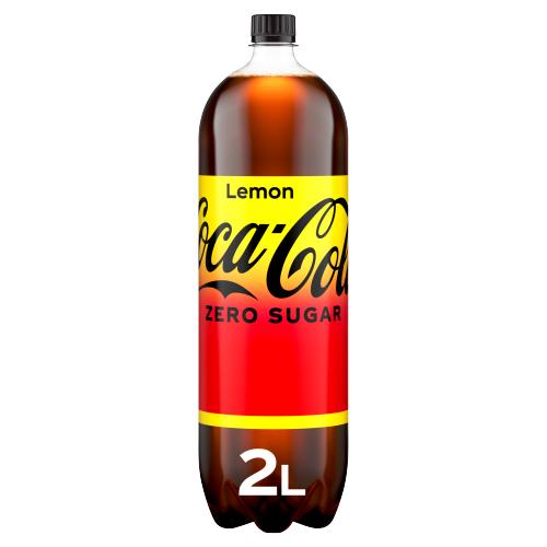Coca Cola Zero Lemon 2Ltr