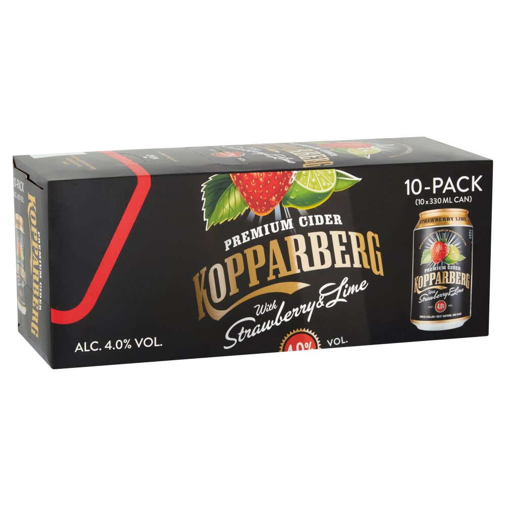 Kopparberg Strawberry & Lime 10 Pack